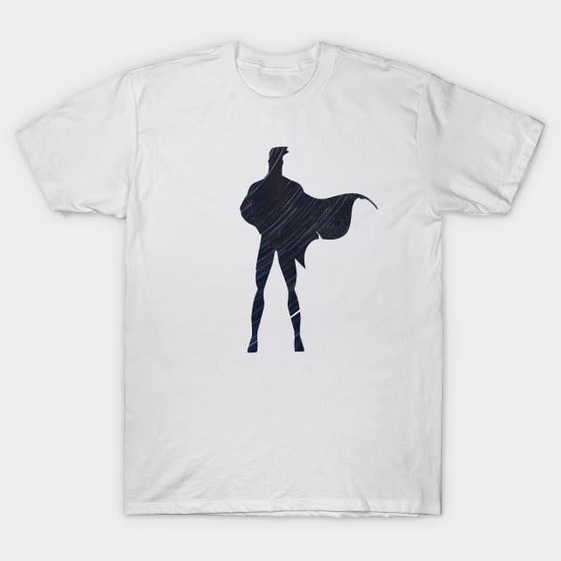 Cosmic Superhero Design T-Shirt by Adventum Design